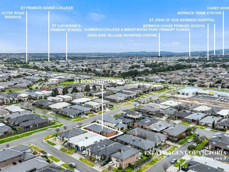 25 Bonnington Boulevard, Clyde North Sold by Estate Agent of Victoria - image 1